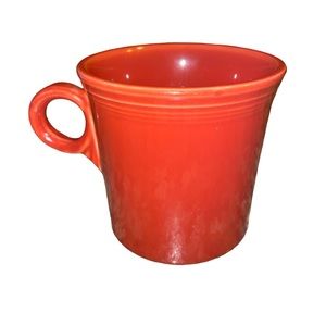 Vintage Fiesta O Handle Orange Mug